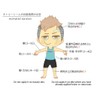 tuzuru 3 Pcs Set 15cm X 21cm Cross Sticker Tattoo