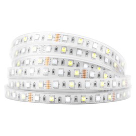 BTF-LIGHTING 5050 RGBW RGB+Cool White(6000K-7000K) 150RGB+150White LED Tape Light 5m 16.4ft 60LED/m Multi-Colored IP67 12mm Width FPCB DC12V for Bedroom Home Decoration(No Adapter or Controller)