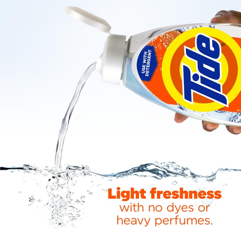 Tide Deep Cleansing Fabric Rinse with 3X Odor Power, Original