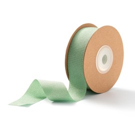 AOKSUNOVA Sage Green Ribbon Chiffon Ribbon for Gift Wrapping Flower Bouquet Thin Gift Ribbon Bouquet Ribbon