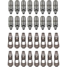 auto-part-racing-zoon 16x Lifters 16x Rocker Arms Fits 2002-2012 Dodge Ram 1500 Engine 4.7L 3.7L