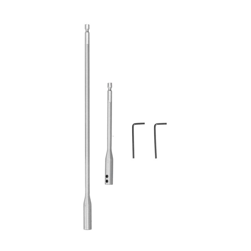 Spade Bit Extension, 4 Piece Drill Hex Extension Set, 1/4