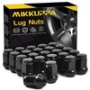 MIKKUPPA 24pcs M12x1.5 Lug Nuts - 3/4" Hex 1.4" Tall