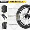 MEGHNA Kids Bike Tire 20 inch Foldable Anti Slip Tread