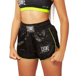 LEONE 1947 Womens Basic W Kick-thai Shorts, Black, M EU