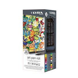 LYRA ArtPen Sketching Roll 24 Fine Tip Watercolour Pencils