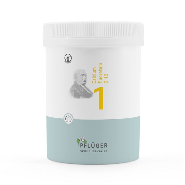 Pflüger Schüßler-Salz 1 Calcium fluoratum D12 Tabletten, 1000 St. Tabletten