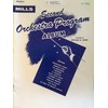 Mills Second Orchestra Program Album: Violin A