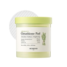 Skinfood [Antioxidant Pads] Asparagus Glutathione Pads 60 sheets / [항산화 패드] 아스파라거스 글루타치온 패드 60매