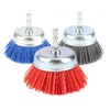 3-Inch Assorted Cup Brushes - Abrasive Nylon Wheel Brush Set