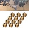 Bonbela 20pcs Brass Mist Nozzles 1/2 Inch Adjustable Dust Removal