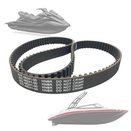 Timing Belt 67F-46241-00-00 804145 57-804145 18-15131 Compatible with Yamaha Outboard F75 F80 F90 F100 F115 Motors Mercury 4 Stroke 75-115HP