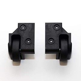 Pelican 1510/1560 Replacement Wheel housings(Left & Right), Includes 2 Wheels.