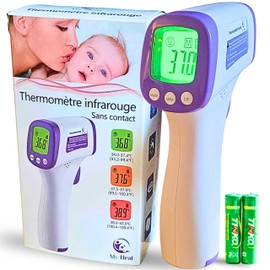 Einkaufsführer 2023: Kontaktloses Stirnthermometer für Babys, Kinder und Erwachsene – Genauigkeit, Zuverlässigkeit, schnelle Messung – Bewertungen und Vergleich der besten Modelle – LCD-Display
