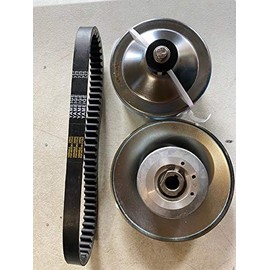 BLAST LED - 30 Series 3/4" Bore Go Kart Torque Converter Driver Clutch Fits Comet 5957 219552 (3/4" Driver + 6 5/8" Driver Clutch + 725 Belt)