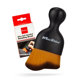 Maxshine Small Universal Ultra Soft Handled Brush – Super Soft Bristles – Professional Detailing Brush for Interior, Exterior, Leather Seats, Engine Bay & Wheels – Premium Car Care Tool