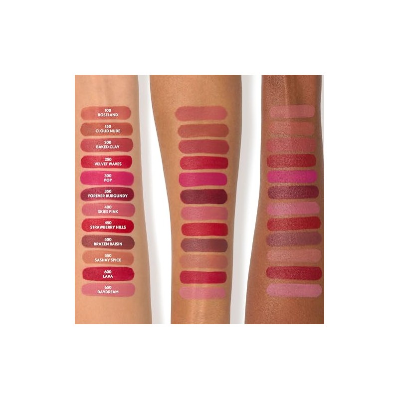 COVERGIRL Outlast Forever Velvet, Labial Líquido, 600 Lava, 9ml