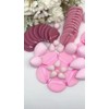 Juego De 50 Borlas De Maquillaje En Polvo De Doble