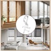 10PCS Valance Clips, Transparent Plastic Window Blind Clips, Hidden Channel
