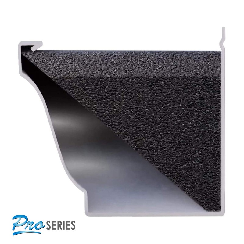 GUTTERSTUFF Pro Gutter Guard - 6-Inch K Style Foam Gutter