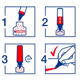 edding 24 EcoLine Highlighters, Pastel Purple, 10 Highlighters, Chiseling Tip 2-5 mm, for Quick and Easy Marking and Highlighting of Texts and Notes, Refillable, Made of Recyclable Material