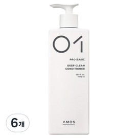Amos Professional Deep Clean Conditioner, 1L, 6 pcs / 아모스프로페셔널 딥클린 컨디셔너, 1L, 6개