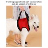 Dog Front Leg Harness Adjustable Waterproof Comfortable Elastic Dog Support
