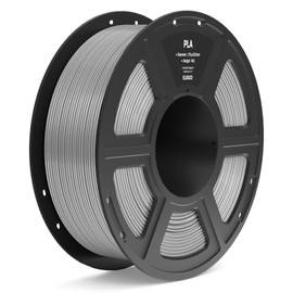 ELEGOO PLA Filament 1.75mm Gray 1KG, 3D Printer Filament Dimensional Accuracy +/- 0.02mm, 1kg Spool(2.2lbs) Fit Most FDM 3D Printers
