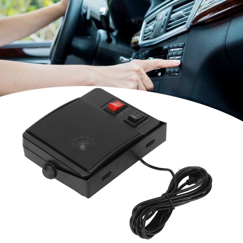 TS 750 Car Radio Speaker, External Communication Speaker with Base
