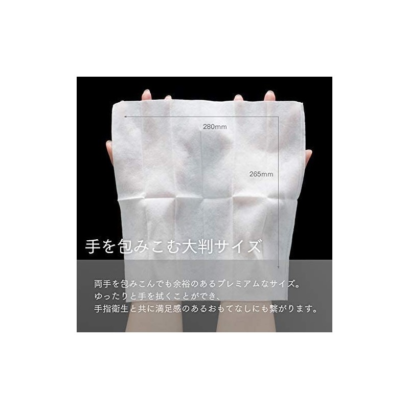 FSX Silky Disposable Paper Towels, Large, Brown, 100 Pieces, Antiviral,