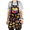 MYSOMY Colombia Aprons With Pocket Colombian Cooking Apron Colombia Flag
