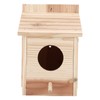 Innovative Wooden Birdhouse Natural and Safe DIY Outdoor Wooden Birdhouse