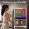 LED Acrylic Magnetic Dry Erase Board for Fridge, 14"*10.5" Weekly