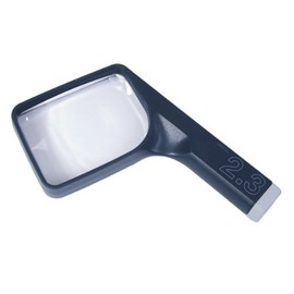 MAGNIFYING AIDS 2.3X Coil Rectangular Magnifier 4 Inch Lens
