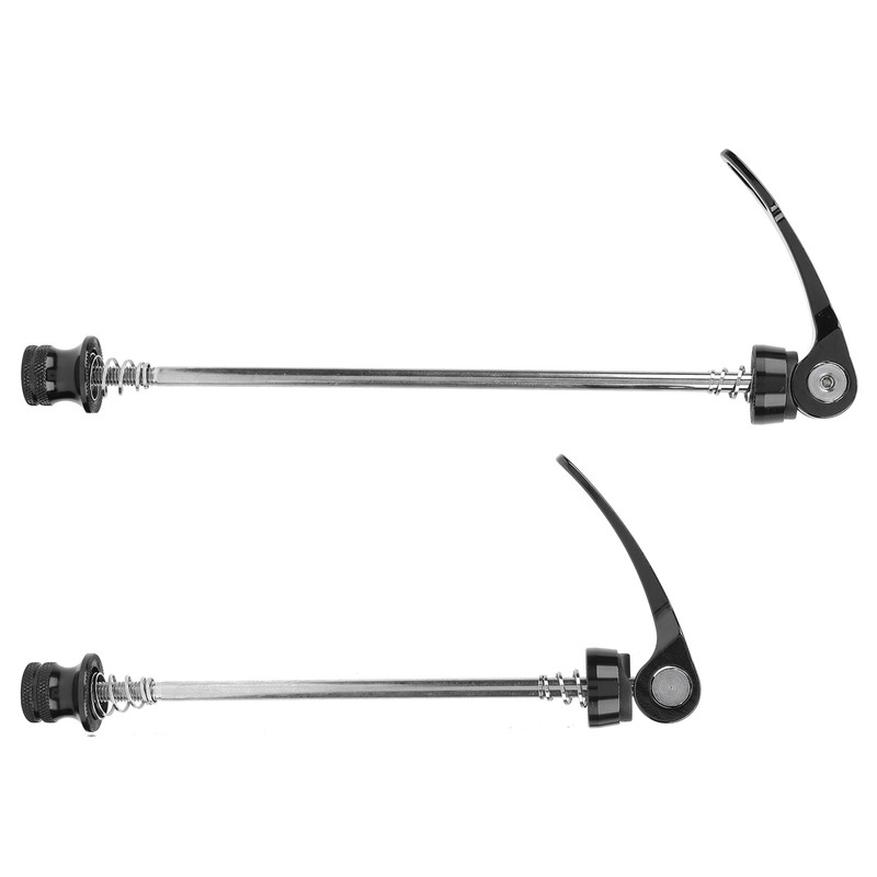 2Pcs Bicycle Wheel Hub Skewers Mountain Bike Road Bike Axle