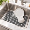 Silicone Sink Protector Mat for Kitchen Sinks – Non-Slip Heat-Resistant