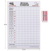 Yellow Mountain Imports Mexican Train and Chicken Foot Dominoes Scorepad/Scoring