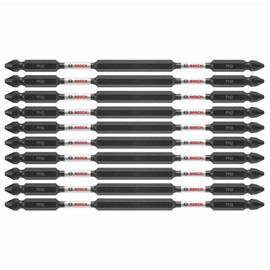 BOSCH ITDEPH2601 1-Piece 6 In. Phillips #2 Impact Tough Double-Ended Screwdriving Bit