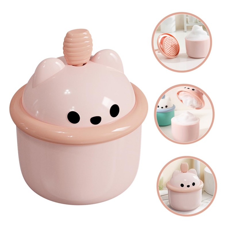 TOVINANNA Facial Cleanser Foams Maker Cup 3pcs Set for Gentle