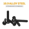 Cicidorai 520Pcs M3 M4 M5 10.9 Grade Alloy Steel,Button Head