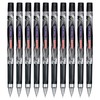iLiquiglide Ballpoint Pens, BLACK, Fine Point (0.7mm), Pack of 10,