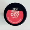 Revlon Labial Super Lustrous Revlon 007 On Fire Matte