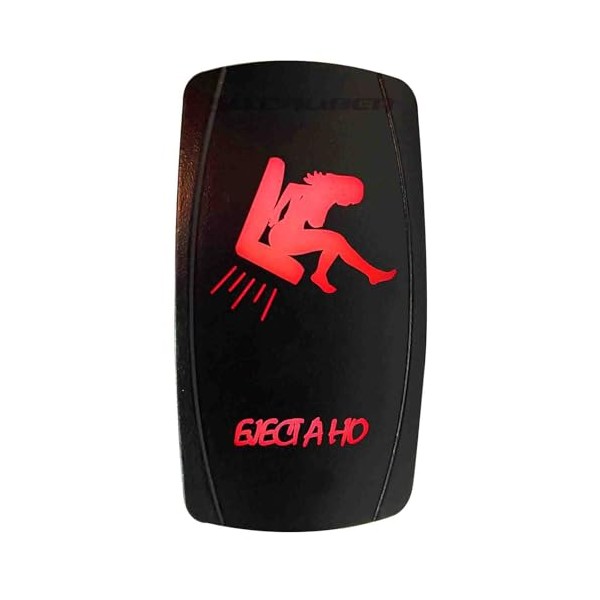 50 Caliber Racing 50 Caliber Racing Waterproof Automotive Rocker Switch