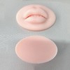 Hipifans 3 Pieces 3D Fake Lips, Silicone Lips for Makeup