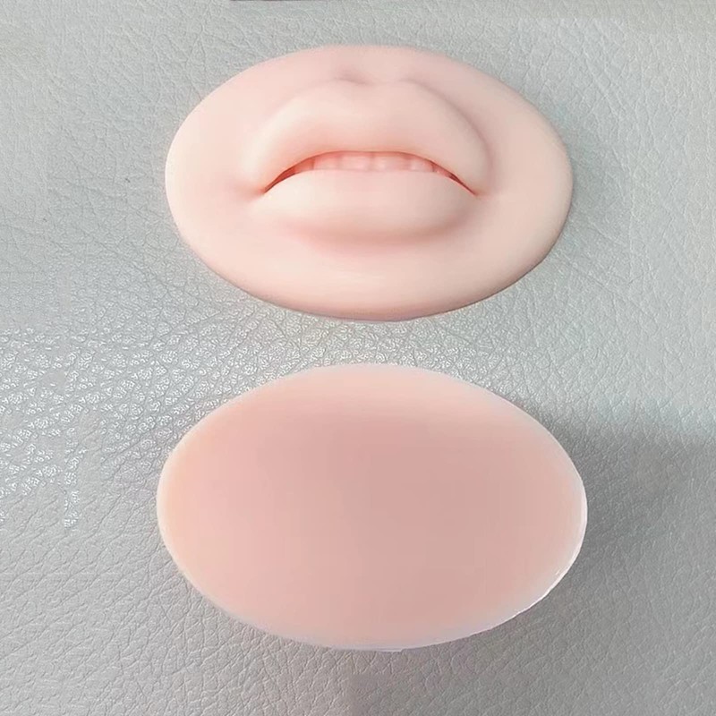 Hipifans 3 Pieces 3D Fake Lips, Silicone Lips for Makeup