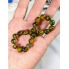 RAYON Dragon Skin Agate bead bracelet for MEN Stretch 10mm