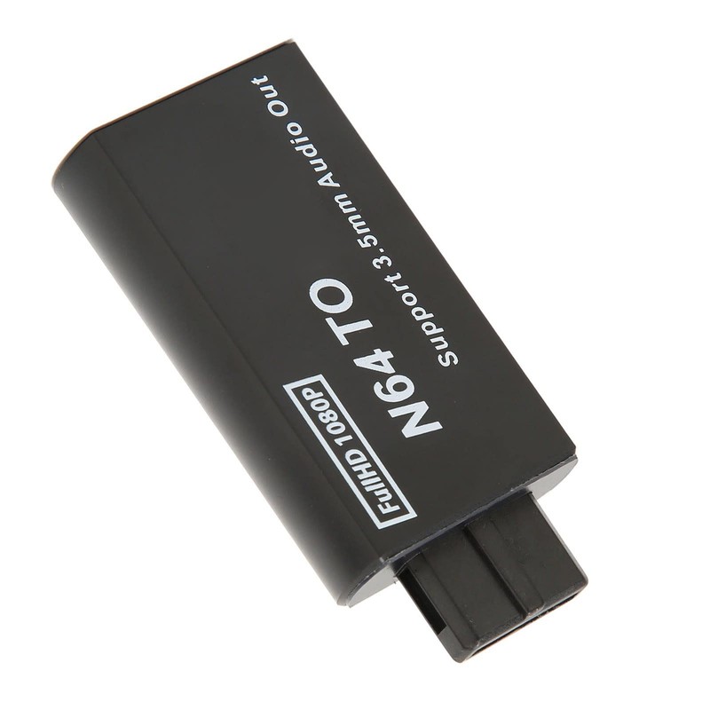 N64 to HDMI Converter, 1080P Video Game Adapter with 3.5mm