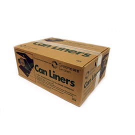 Greencore FG-GCPCR-75 55-60 gal Extra HD Can Liners - Black - 100 per Case