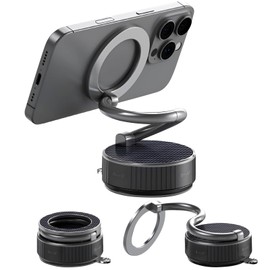 LEARNIBEE Car Phone Holder for Magsafe, Magnetic Phone Holder for Car, Phone Holders for Your Car, Ultra Long Metal arm & 360° Adjustable Car Phone Mount for All Smartphones