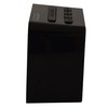Acctim 71893 Cole Radio Controlled Alarm Clock in Black